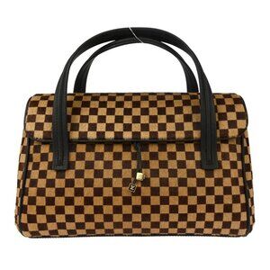 Louis Vuitton Damier Sauvage Lion Handbag M92131 CE1013 114396